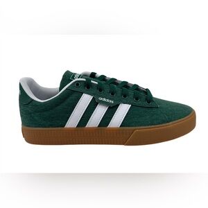 Adidas Daily 3.0 Collegiate Green White Gum Mens Athletic Sneaker